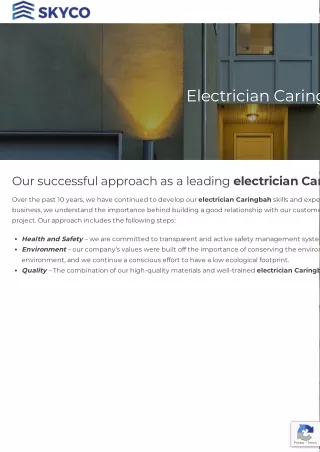 Electrician Caringbah