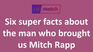 Six super facts about the man who brought us Mitch Rapp