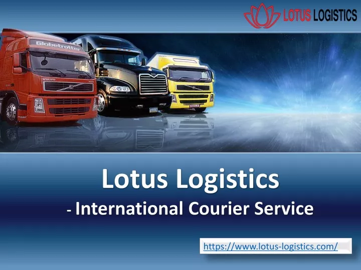 lotus logistics international courier service