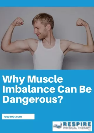 Why Muscle Imbalance Can Be Dangerous?