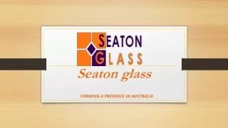 Seaton glass