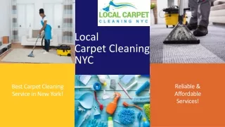 Best-in-class carpet cleaning services in New York