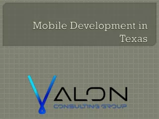mobile development in texas