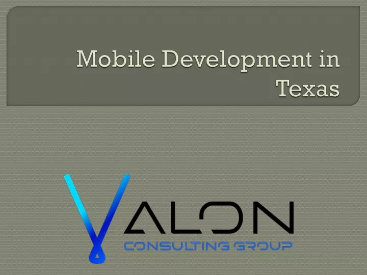 mobile development in texas