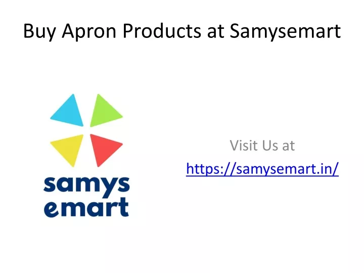 buy apron products at samysemart