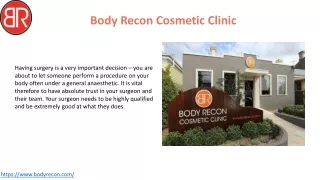 Body Recon | Body Recon Cosmetic Clinic | Body Recon Geelong