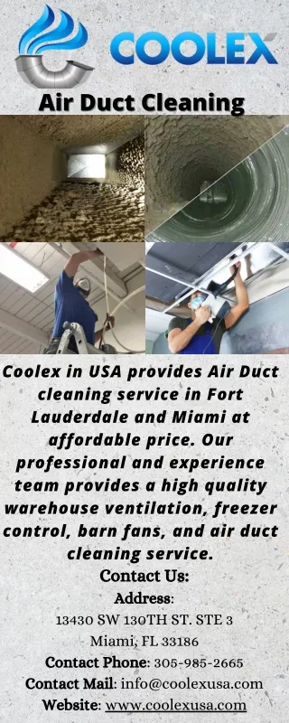 Choose The Best Air Duct Cleaning Service in Miami