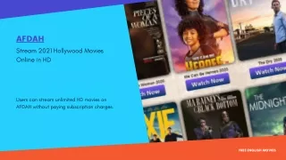 Watch Hollywood 2021 Movies in HD | Afdah Movies