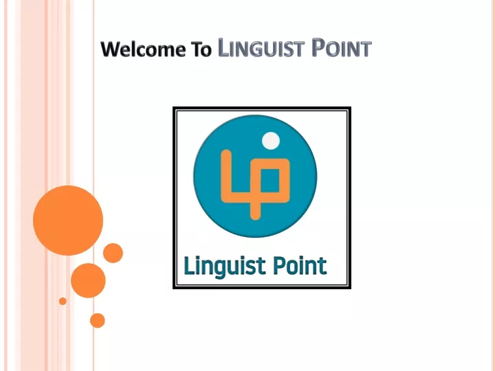 welcome to linguist point