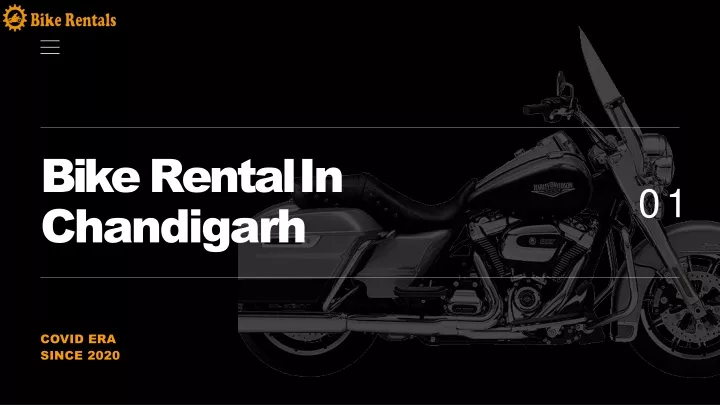 bike rental in chandigarh