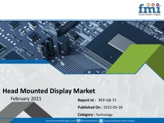 head mounted display market february 2021