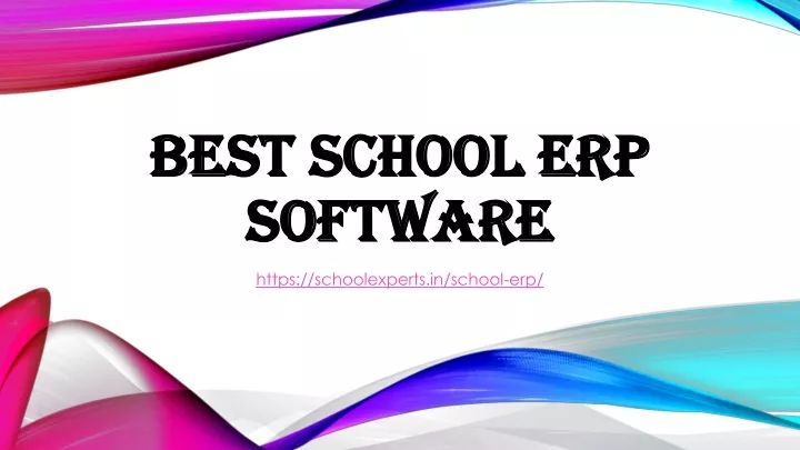 best school erp software