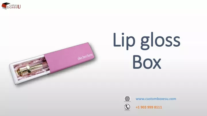 lip gloss box