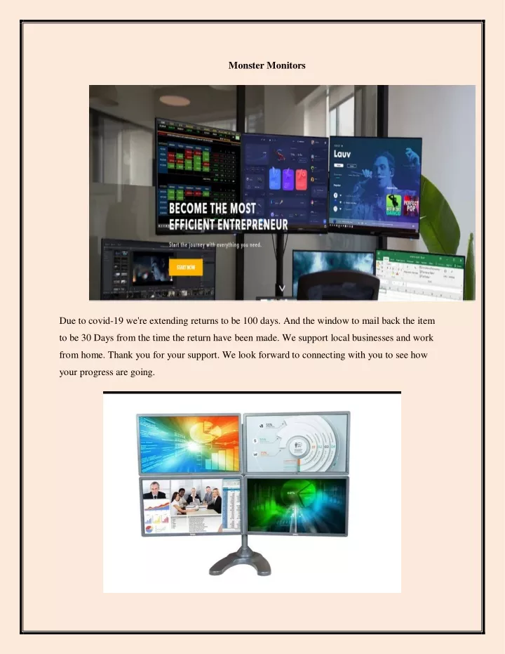 monster monitors