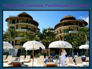 Playa Del Carmen Penthouse for Rent