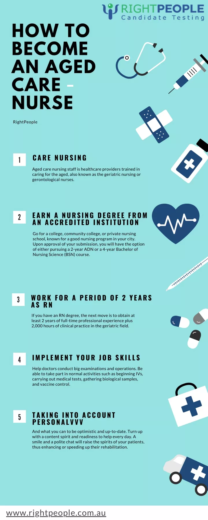 how to become an aged care nurse