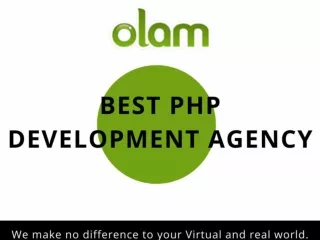 Best PHP Development Agency