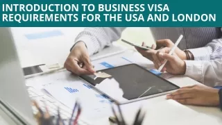 B1 Business Visa Requirements for the USA
