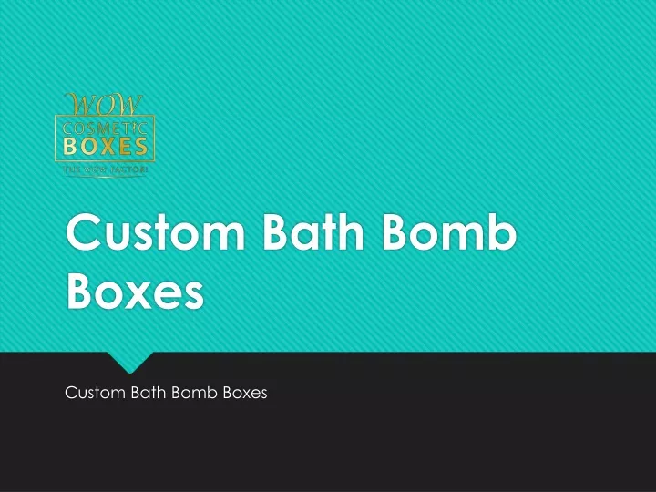 custom bath bomb boxes
