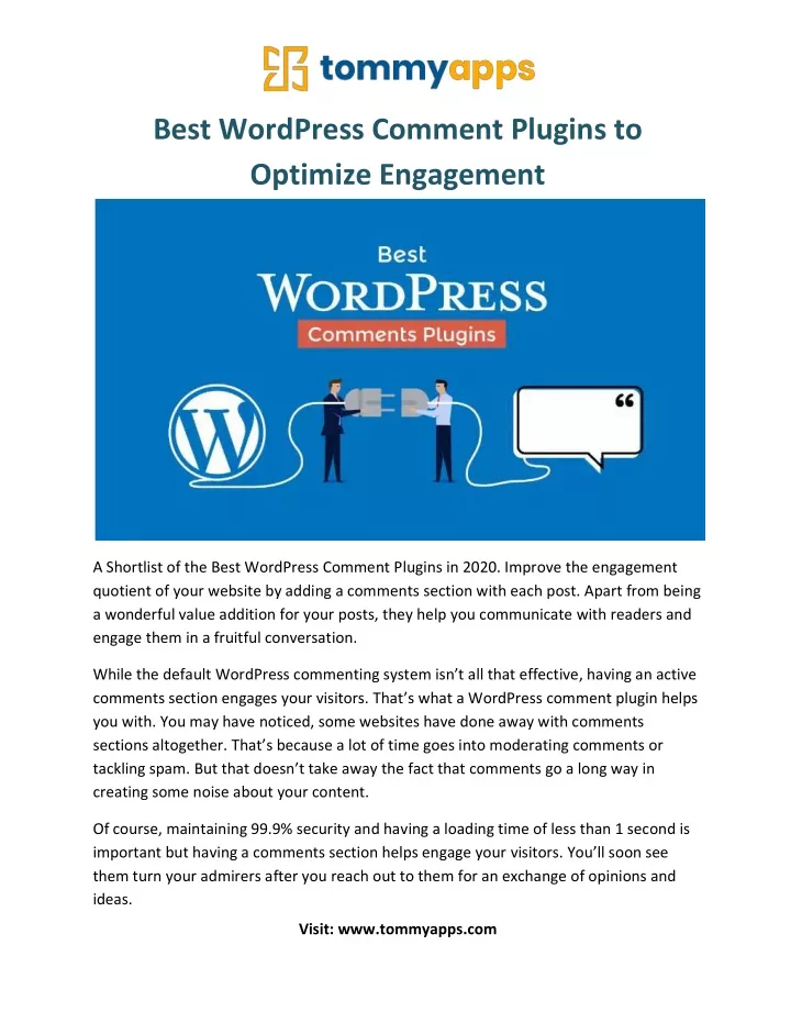 best wordpress comment plugins to optimize