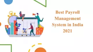 Best Payroll Management System in India 2021
