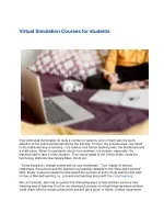 Virtual Simulation Courses for students