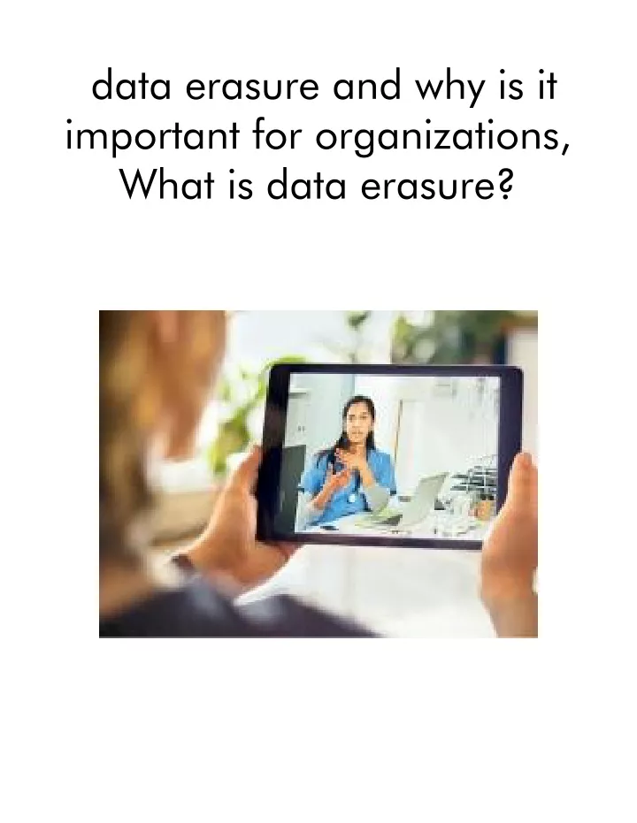 data erasure and why is it important