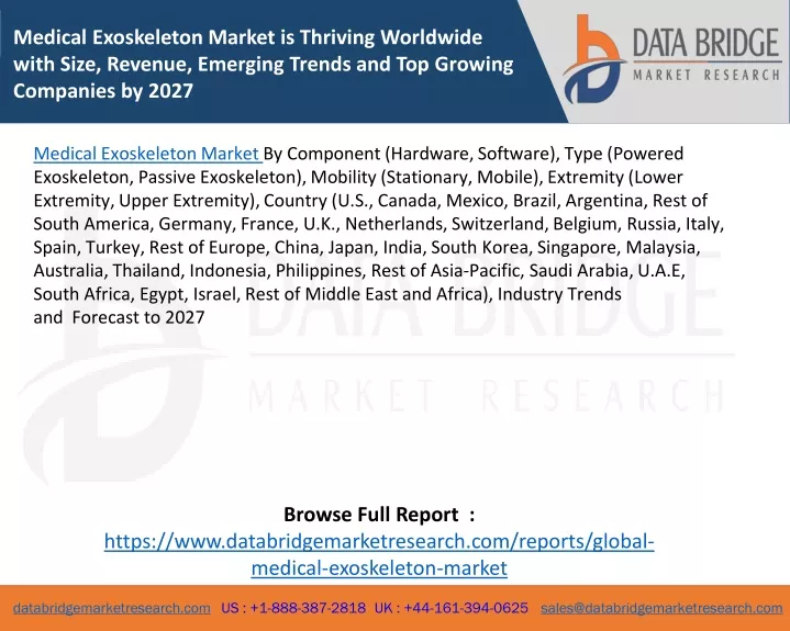 medical exoskeleton market is thriving worldwide