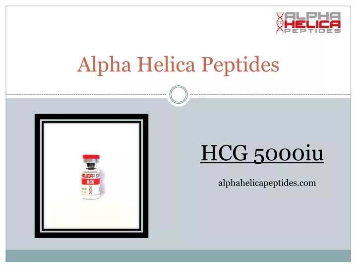alpha helica peptides