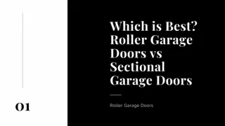 Roller Garage Doors vs Sectional Garage Doors. Which is Best?  - Best Door