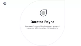 Dorotea Reyna - Higher Education Development Professional