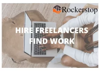 Hire Freelancers or Find Work at Rockerstop