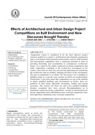 journal of contemporary urban affairs