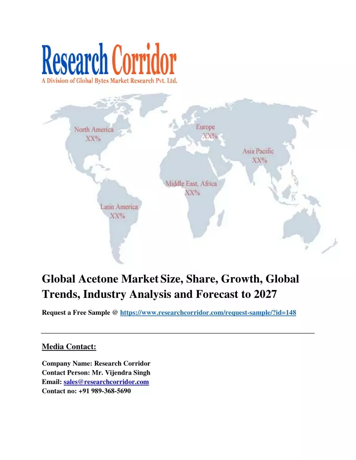 global acetone market size share growth global