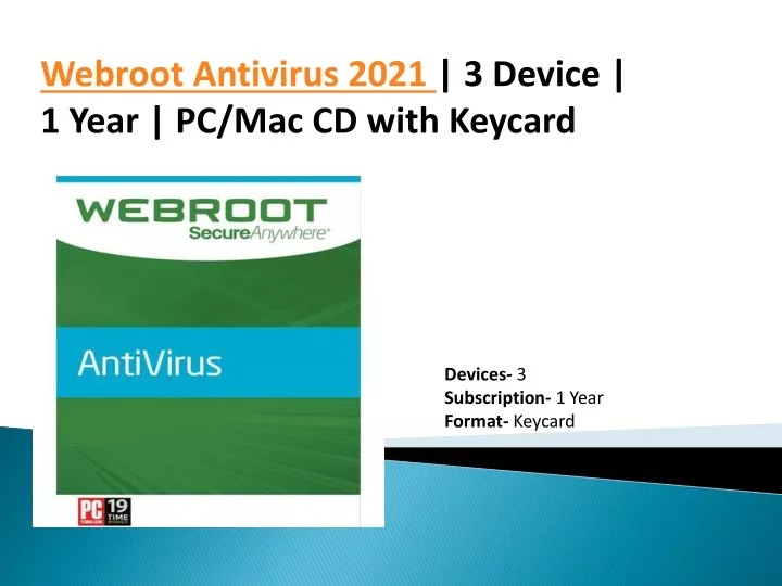 webroot antivirus 2021 3 device 1 year