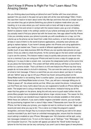 don t know if iphone is right for you learn about