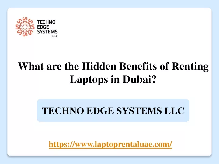 what are the hidden benefits of renting laptops