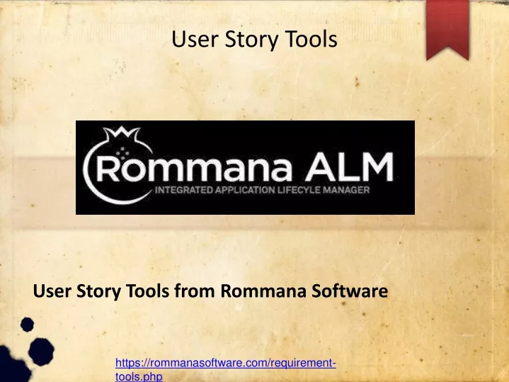 user story tools