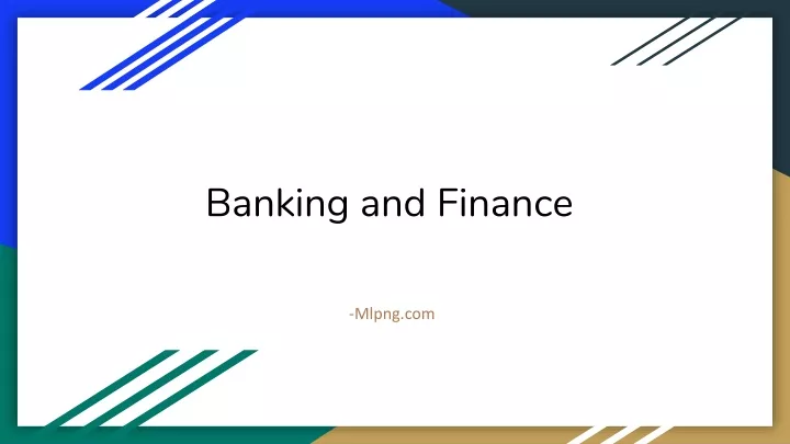 banking and finance