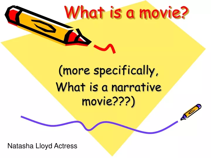 what is a movie