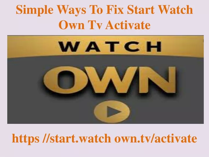 simple ways to fix start watch own tv activate