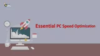 Essential PC Speed Optimization