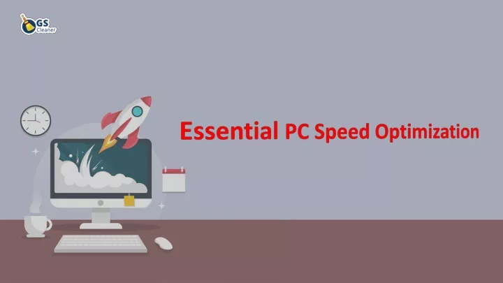 essential pc speed optimization