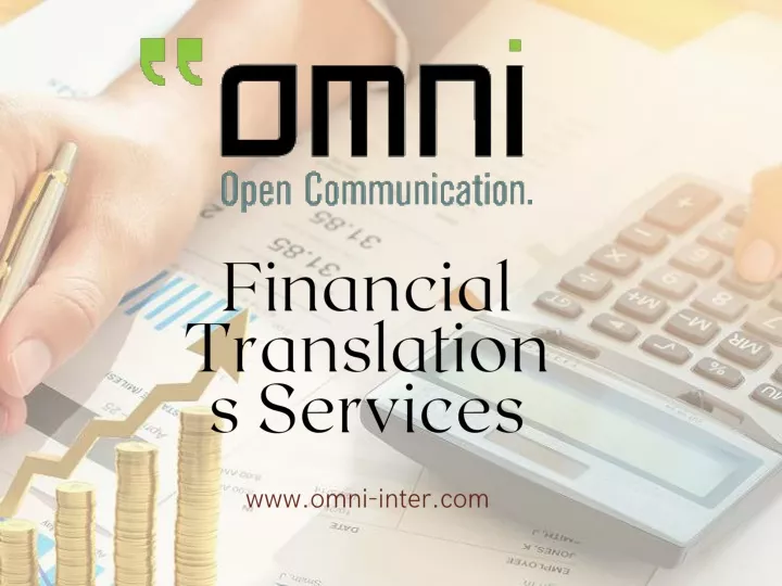 financial translations services