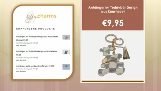 anh nger im teddyb r design aus kunstleder 9 95