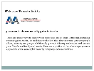 welcome to meta link tx