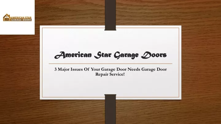 american star garage doors