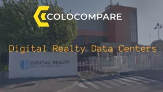 Digital Realty Data Centers- Reasonable Spot For You Data