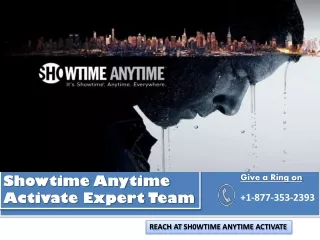 Simple Method To Activate Showtime Anytime