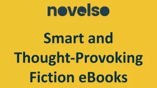 Smart and Thought-Provoking Fiction eBooks